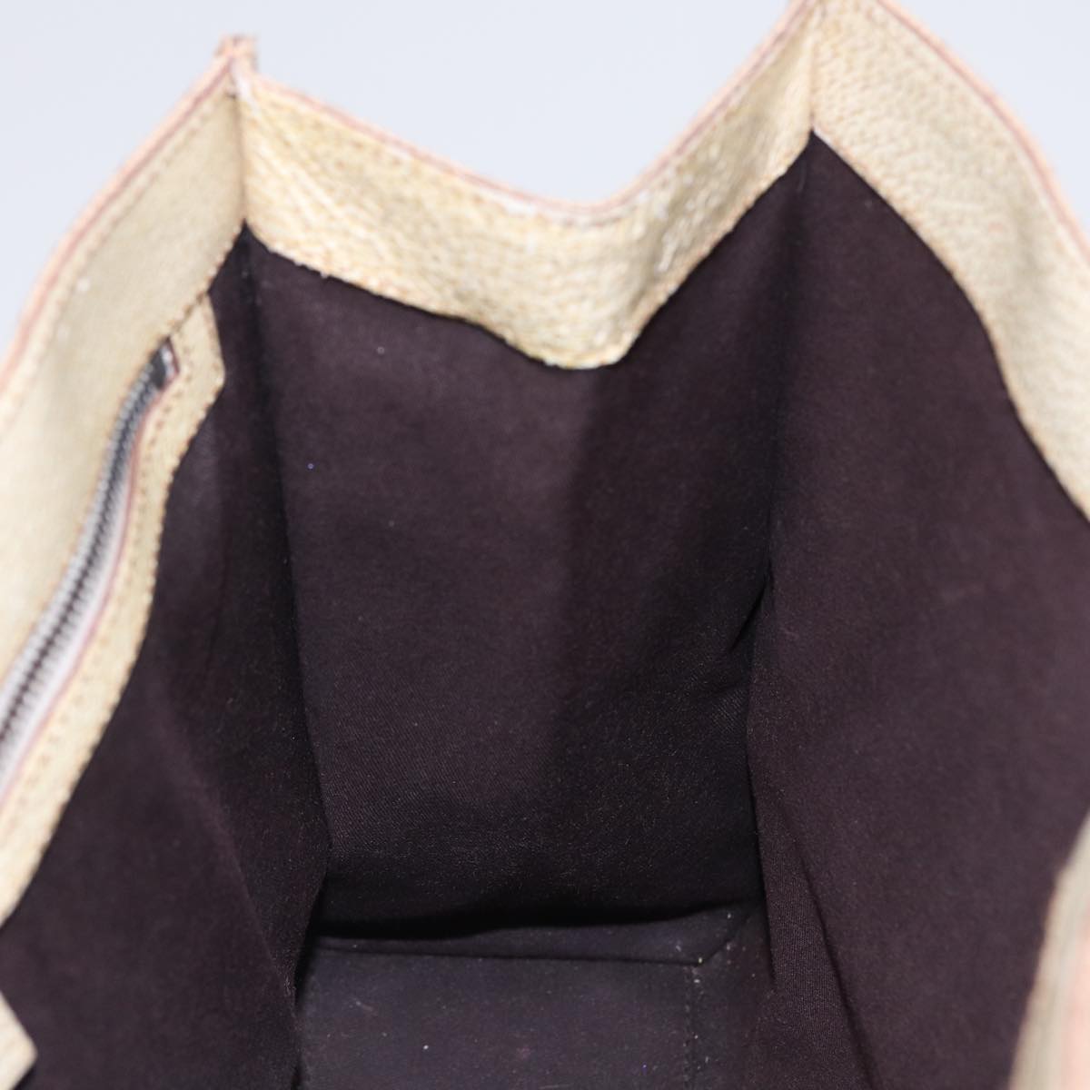 GUCCI GG Canvas Hand Bag Beige 124260 78343