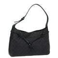 GUCCI GG Canvas Shoulder Bag Black 101975 78344