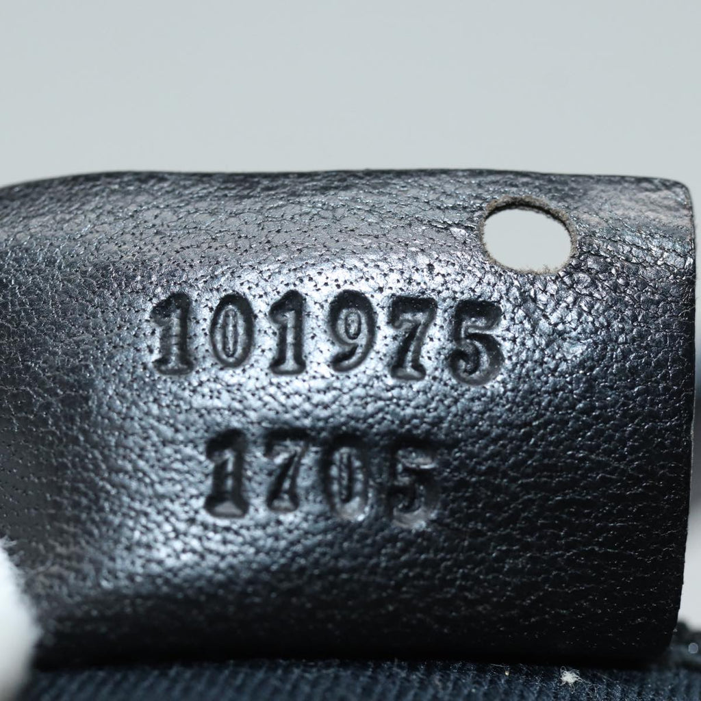 GUCCI GG Canvas Shoulder Bag Black 101975 78344