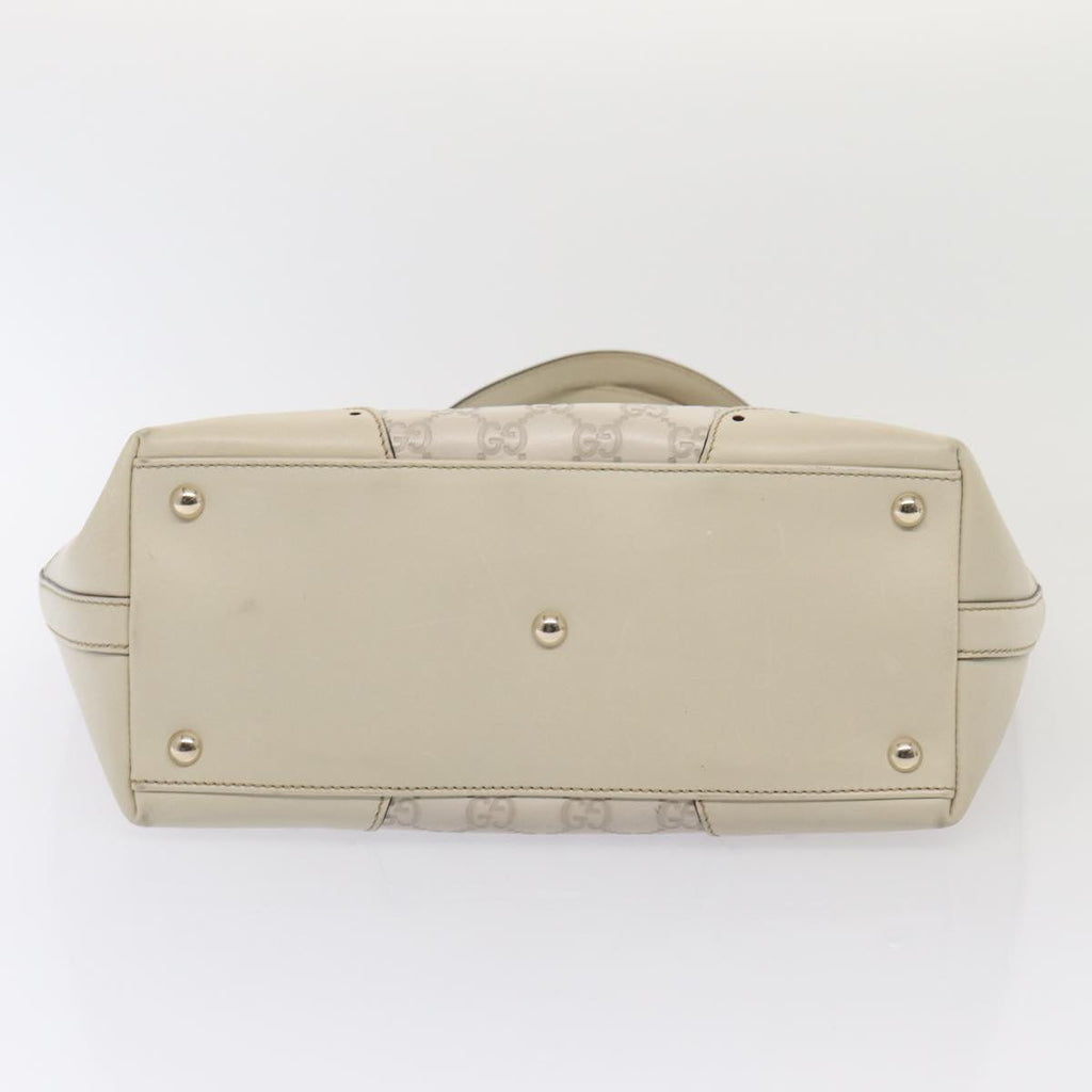 GUCCI GG Canvas Guccissima Tote Bag White 145993 78358