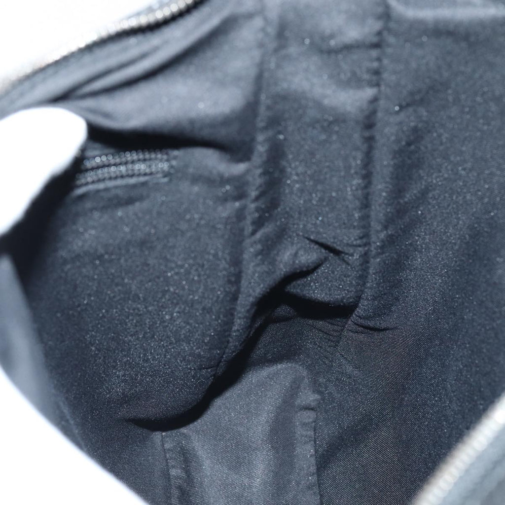 GUCCI GG Canvas Shoulder Bag Black 131211 78361