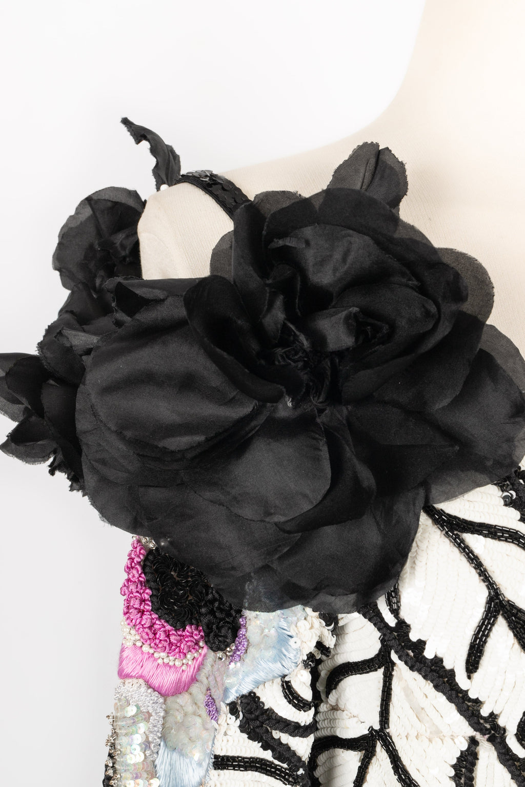 Robe ÃƒÆ’Ã‚Â  paillettes Louis Feraud Haute Couture