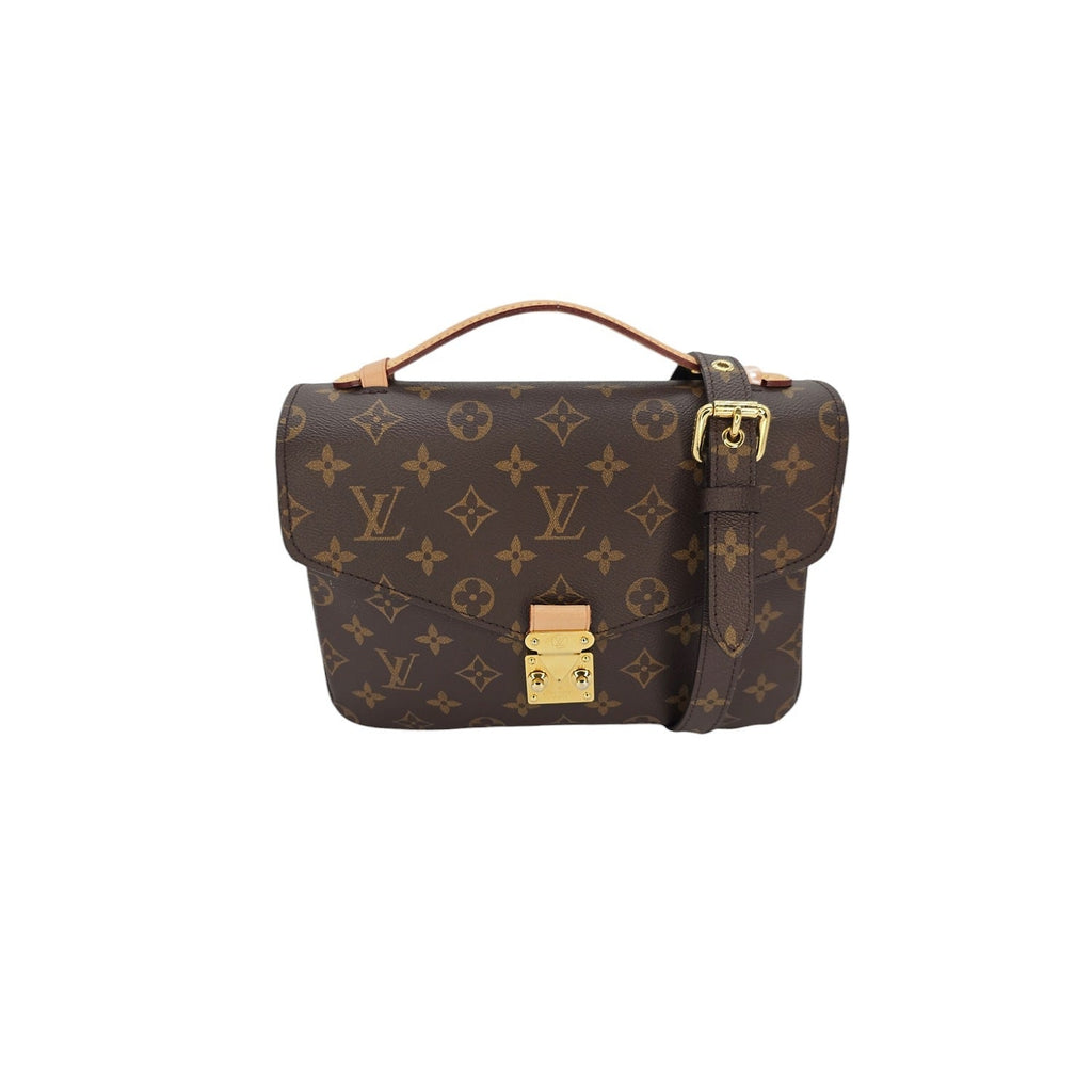 Louis Vuitton 2019 Monogram Canvas Pochette Metis Handbag