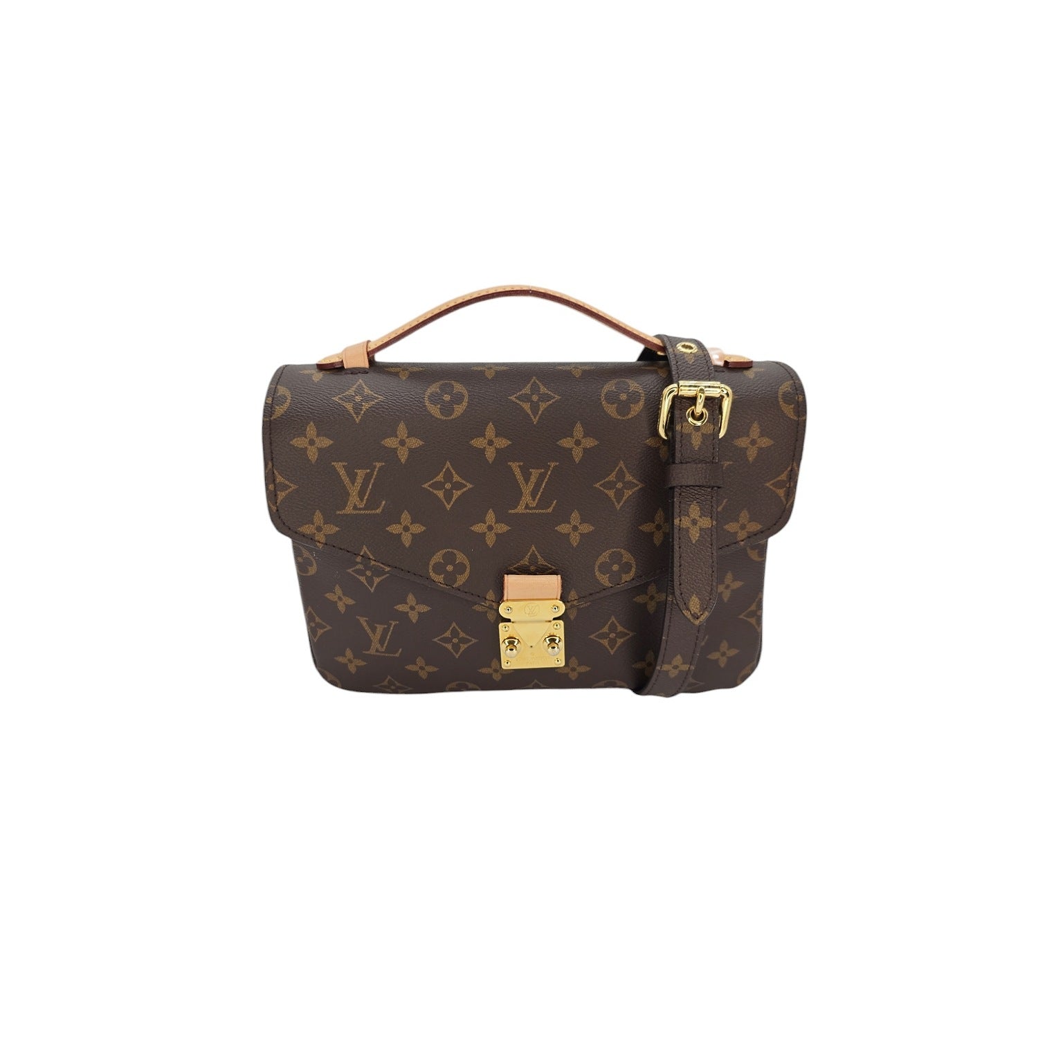 Louis Vuitton 2019 Monogram Canvas Pochette Metis Handbag