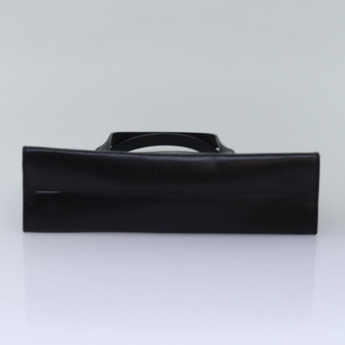GUCCI Hand Bag Leather Black 78479