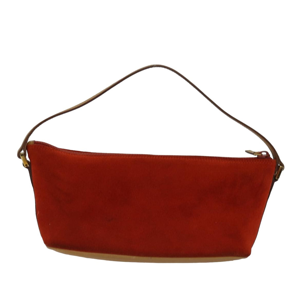 GUCCI Accessory Pouch Suede Orange 039 1103 78514