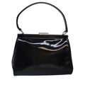 GUCCI Hand Bag Patent leather Black 78516