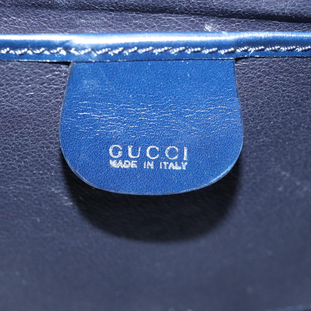 GUCCI Hand Bag Patent leather Black 78516