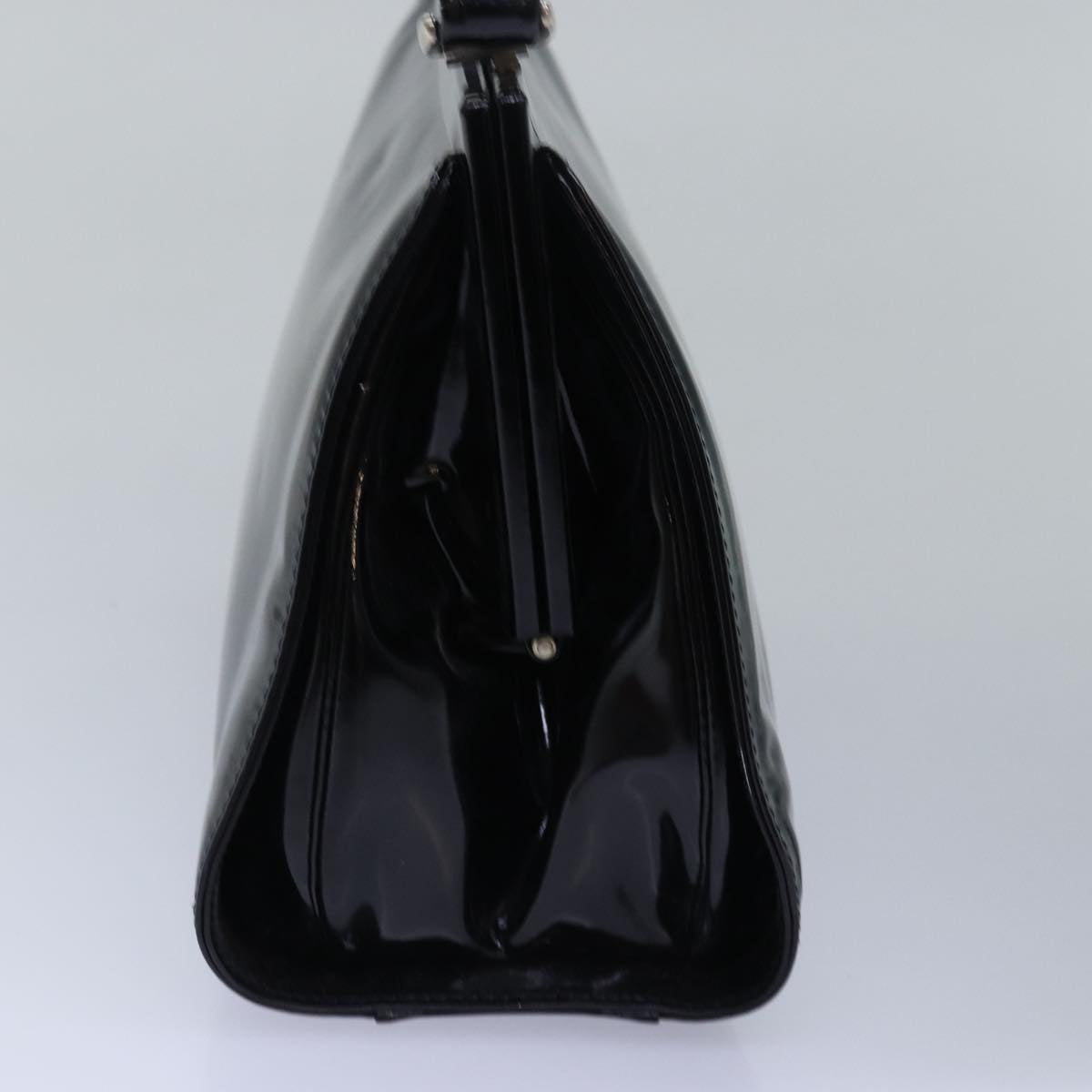 GUCCI Hand Bag Patent leather Black 78516