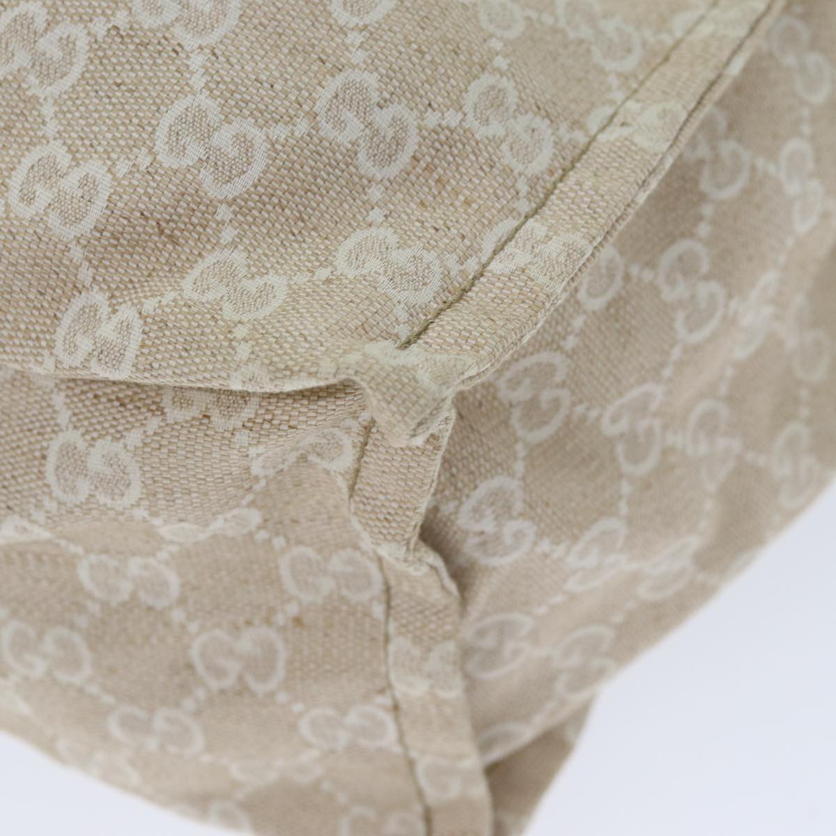 GUCCI GG Canvas Gucci Museo Tote Bag Beige 283411 78525