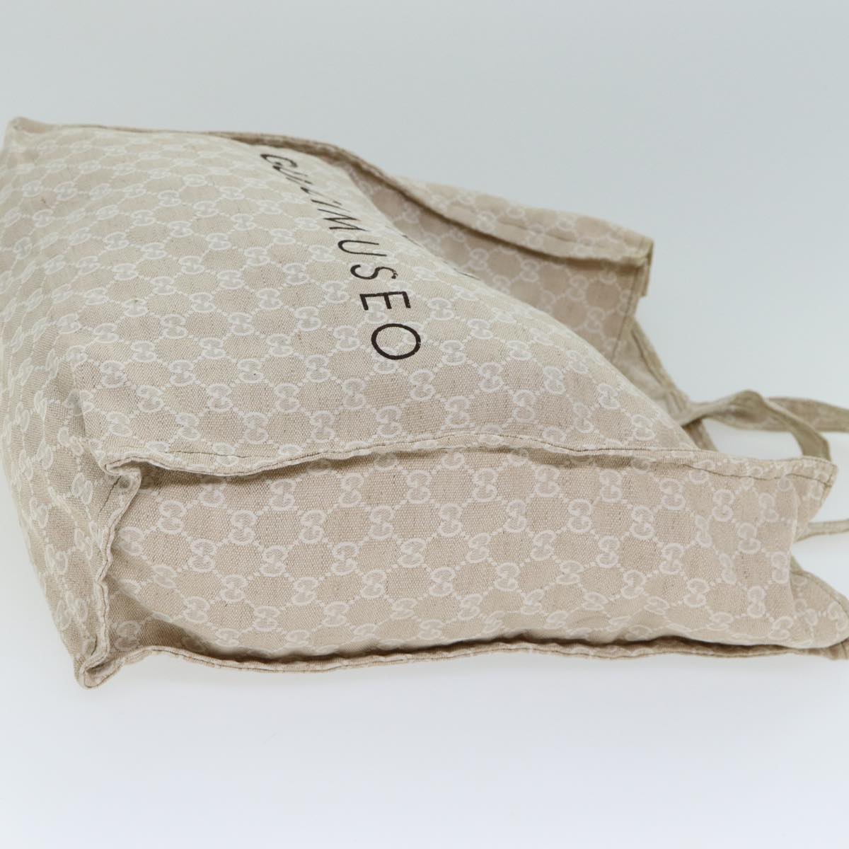 GUCCI GG Canvas Gucci Museo Tote Bag Beige 283411 78525