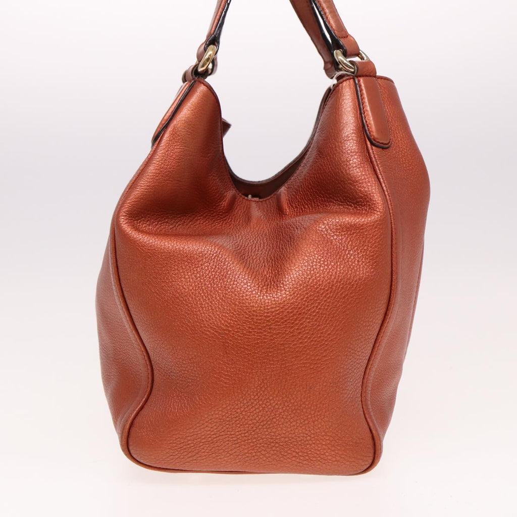 GUCCI Soho Hand Bag Leather Brown 282309 78528