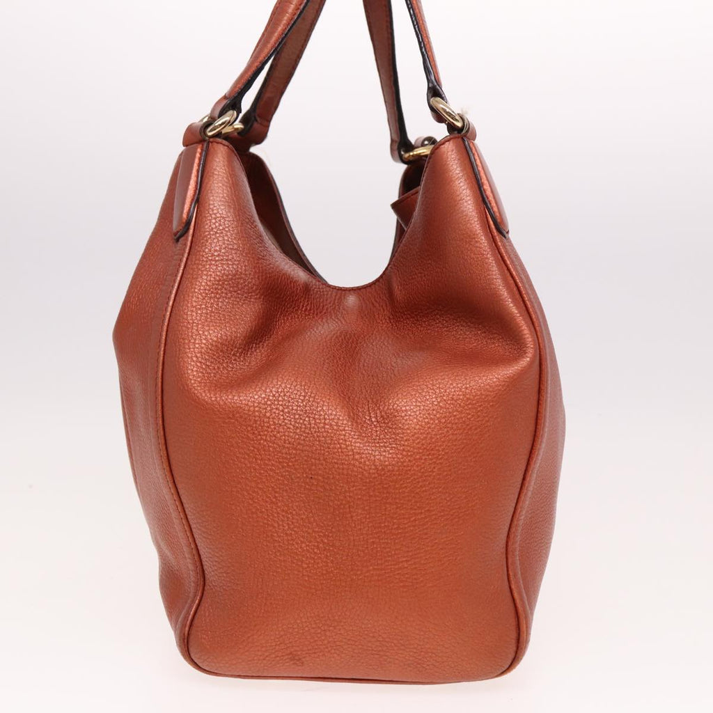 GUCCI Soho Hand Bag Leather Brown 282309 78528