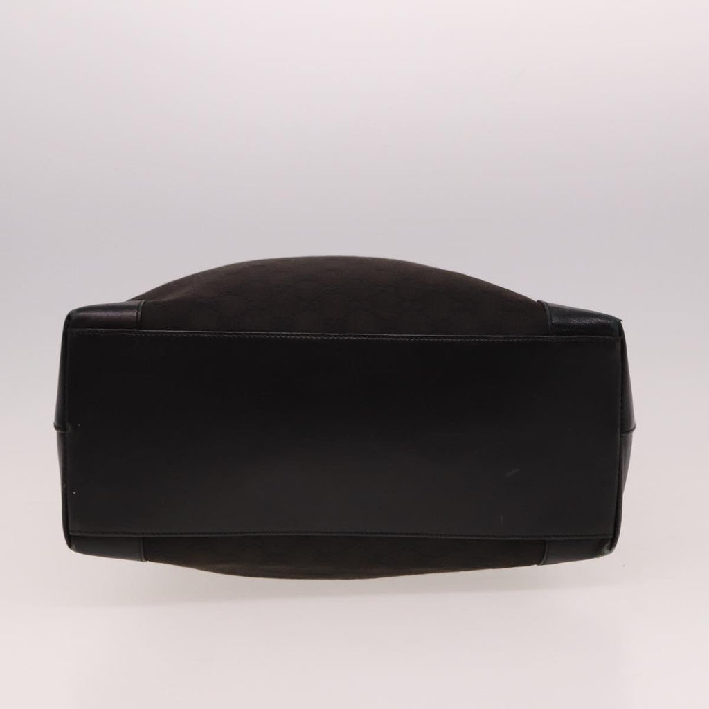 GUCCI GG Canvas Hand Bag Black 002 1121 78531