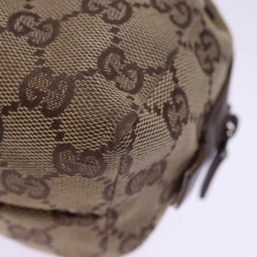 GUCCI GG Canvas Pouch Beige 29595 78607