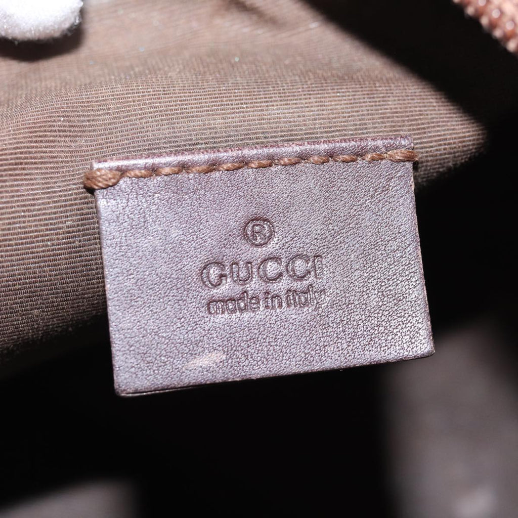GUCCI GG Canvas Pouch Beige 29595 78607