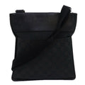 GUCCI GG Canvas Shoulder Bag Black 27639 78640