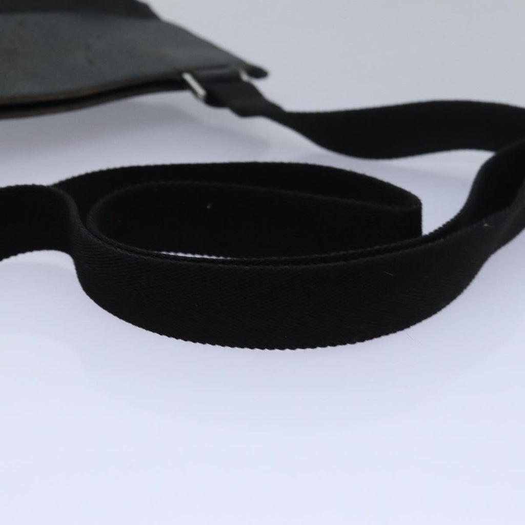 GUCCI GG Canvas Shoulder Bag Black 27639 78640