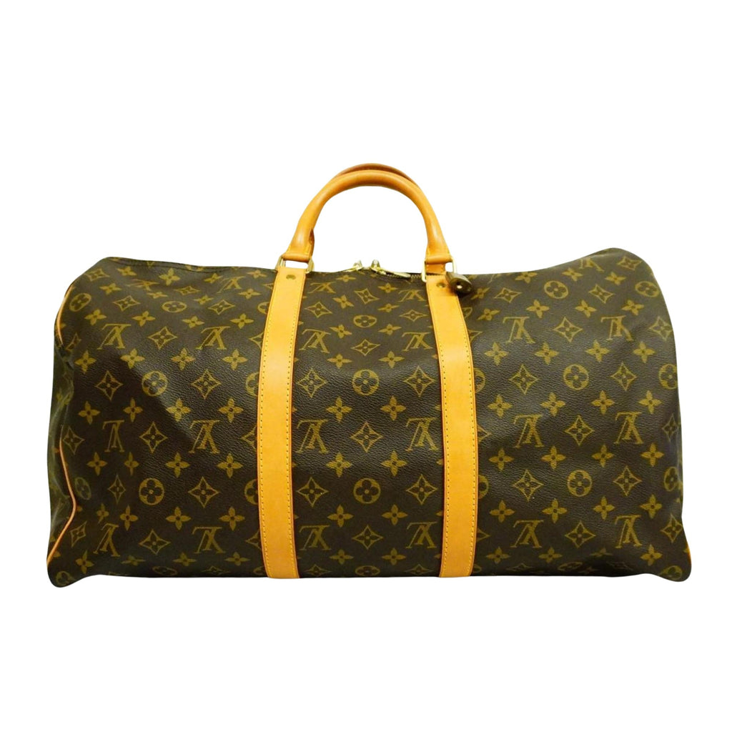 Louis Vuitton Keepall 50  Canvas Travel Bag ()