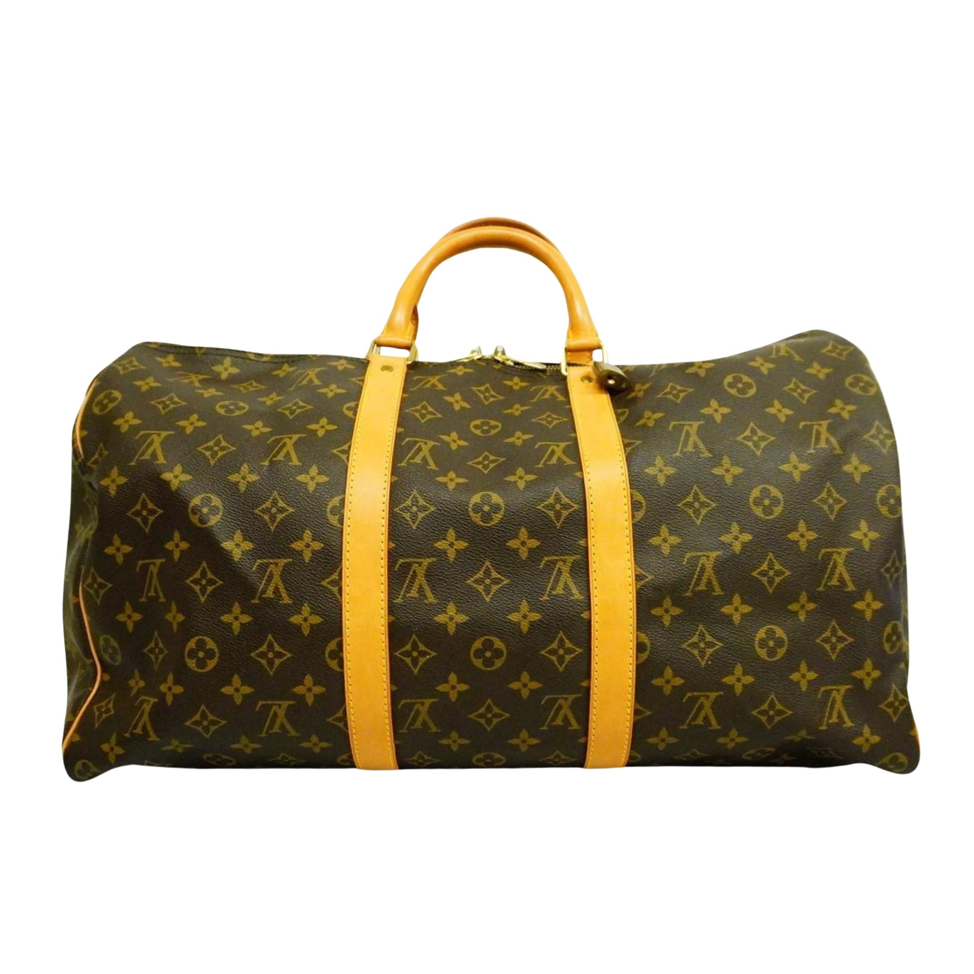 Louis Vuitton Keepall 50  Canvas Travel Bag ()