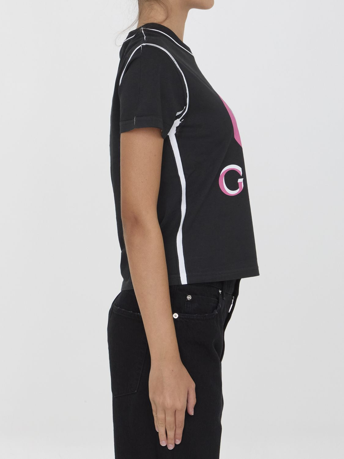 GUCCI Interlocking G Print Tight Fit T-Shirt - FW24