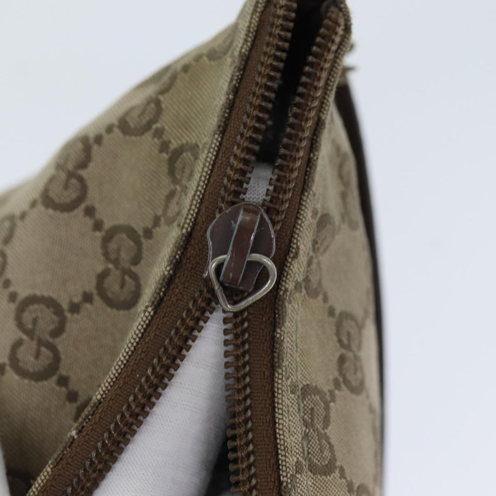 GUCCI GG Canvas Pouch Beige 039 1103 78760
