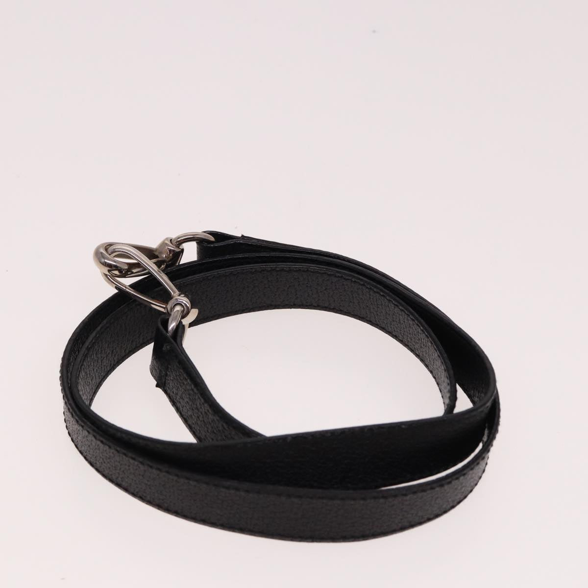 GUCCI Hand Bag Leather 2way Black 002 1118 0463 78761