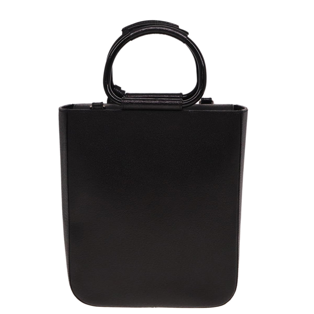 GUCCI Hand Bag Leather 2way Black 002 1118 0463 78761