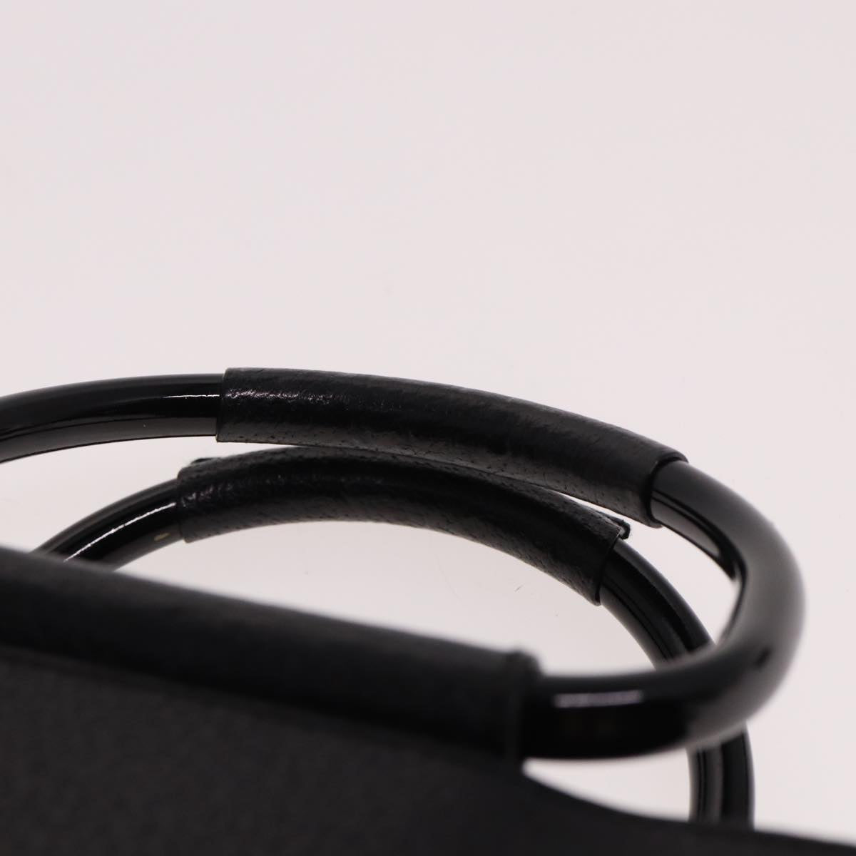 GUCCI Hand Bag Leather 2way Black 002 1118 0463 78761