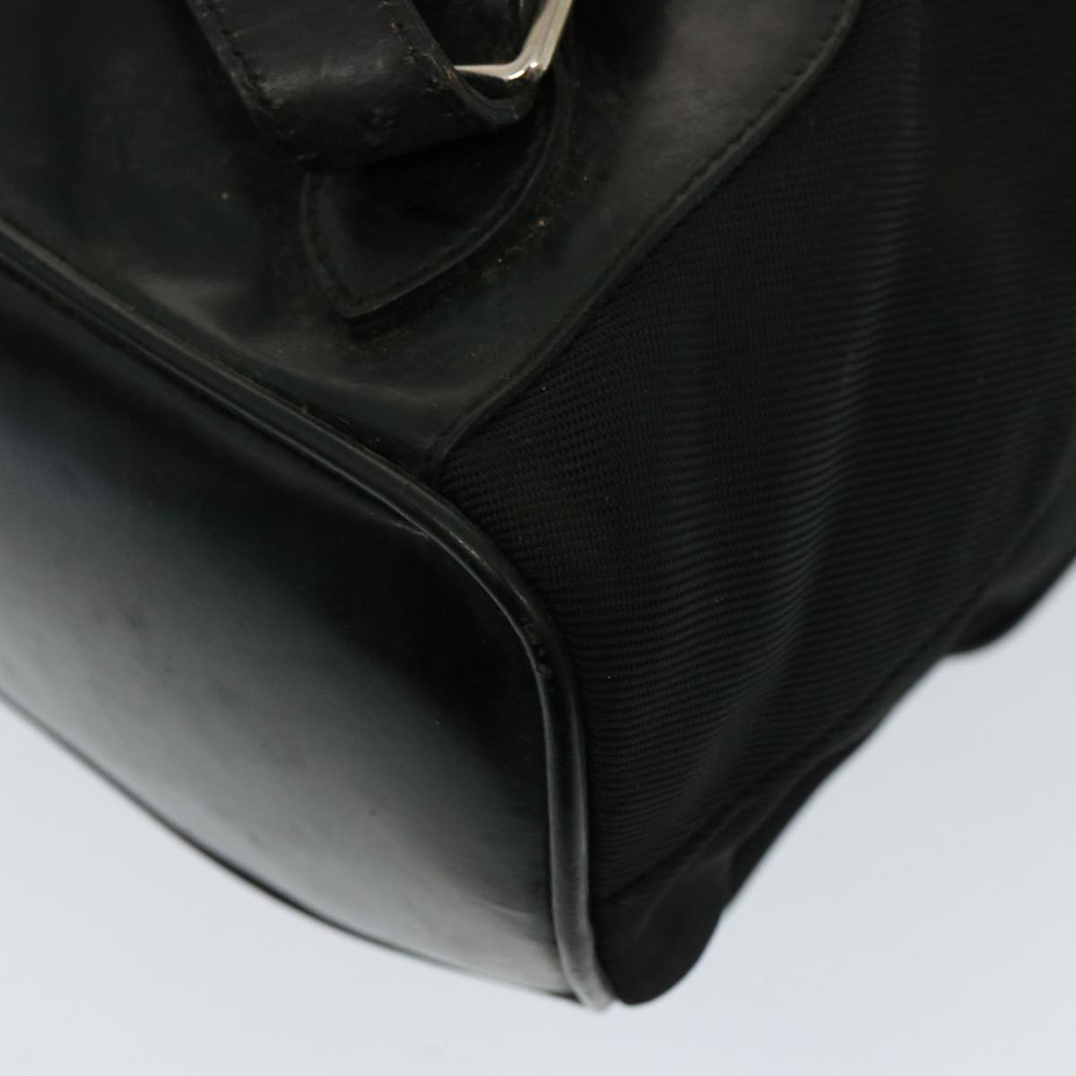 GUCCI Bamboo Backpack Nylon Black 003 2058 0016 5 78797