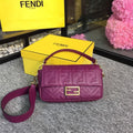 FI Baguette Nappa Purple For Women, Handbags, Shoulder And Crossbody Bags 10.6in/27cm FF 8BR600