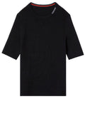 GUCCI Wool and Silk Short-Sleeved Crewneck Top