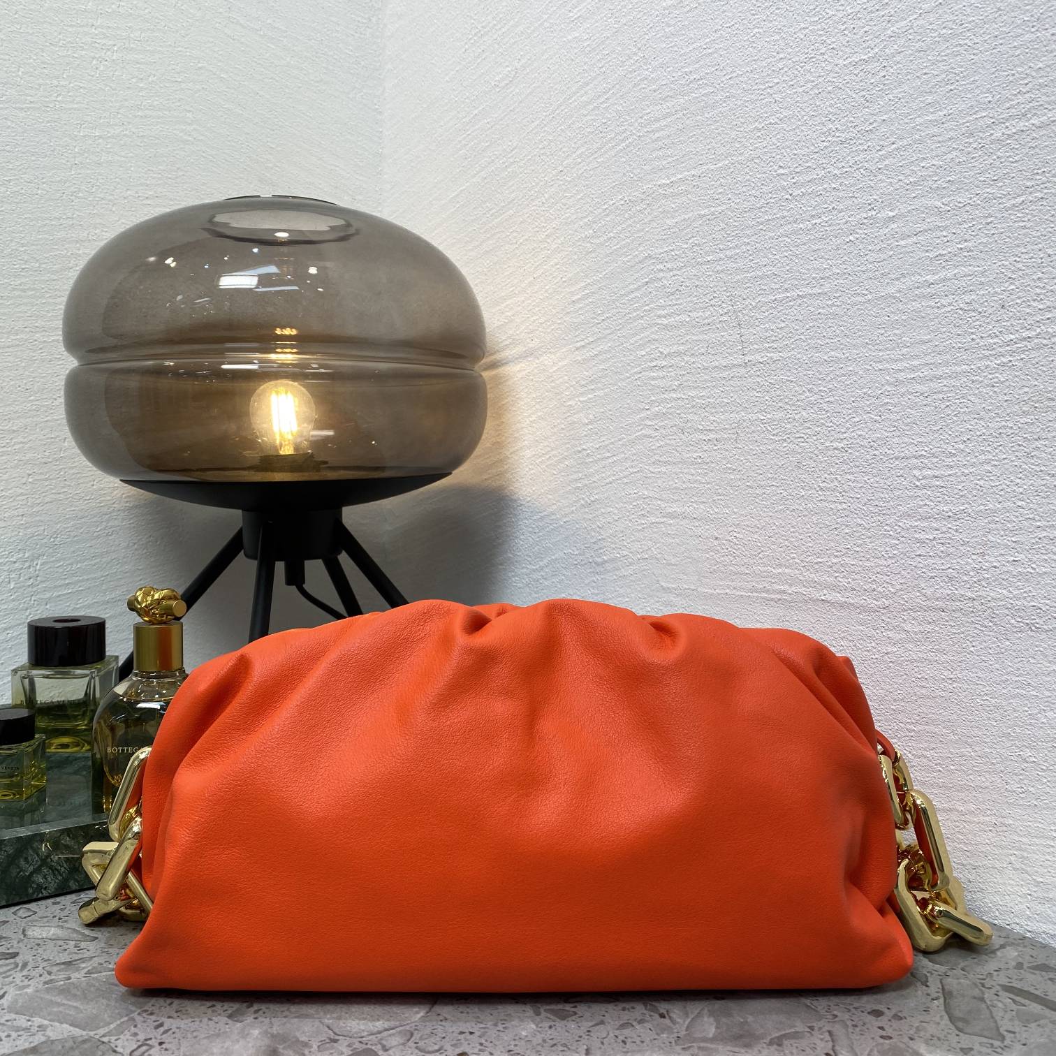 GLAMI Chain Pouch Orange, For Women, WomenÃƒÂ¢Ã¢â€šÂ¬Ã¢â€žÂ¢s Bags 12.2in/31cm