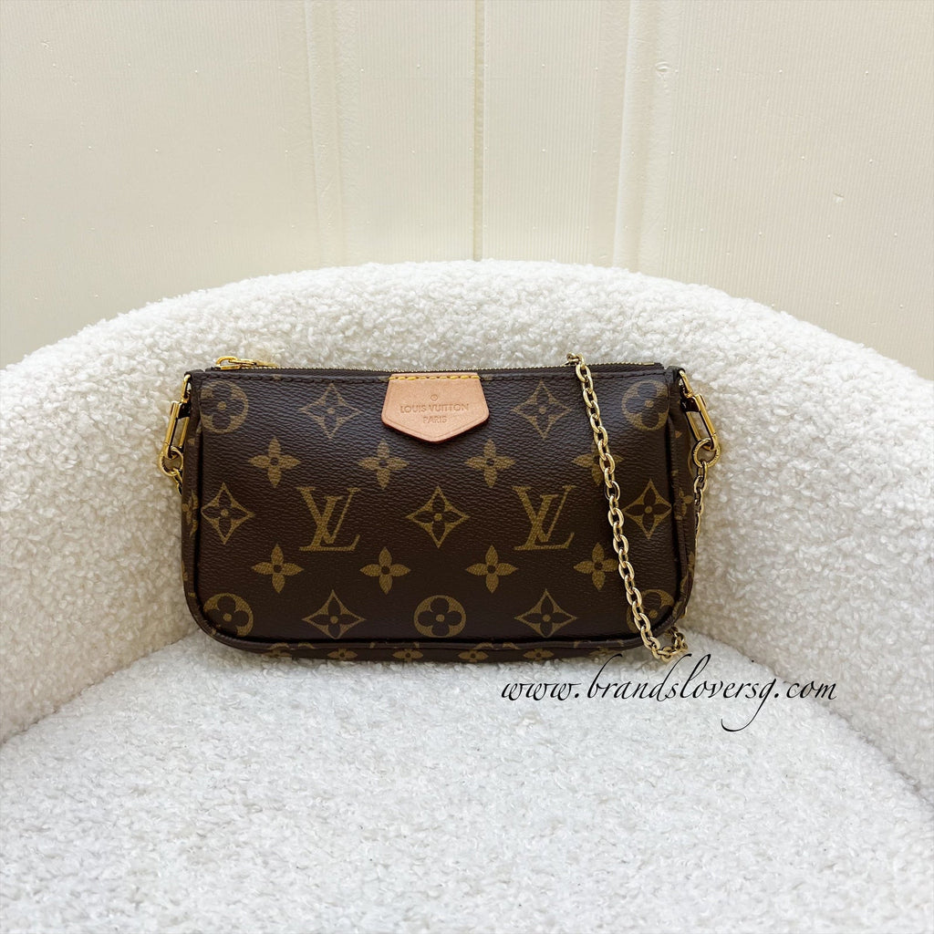 LV Multi Pochette MPA Smaller Pochette in Monogram Canvas GHW
