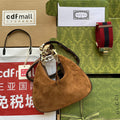 gg Atache Small Shoulder Bag Dark Brown For Women, Women’s Bags 9in/23cm gg ‎