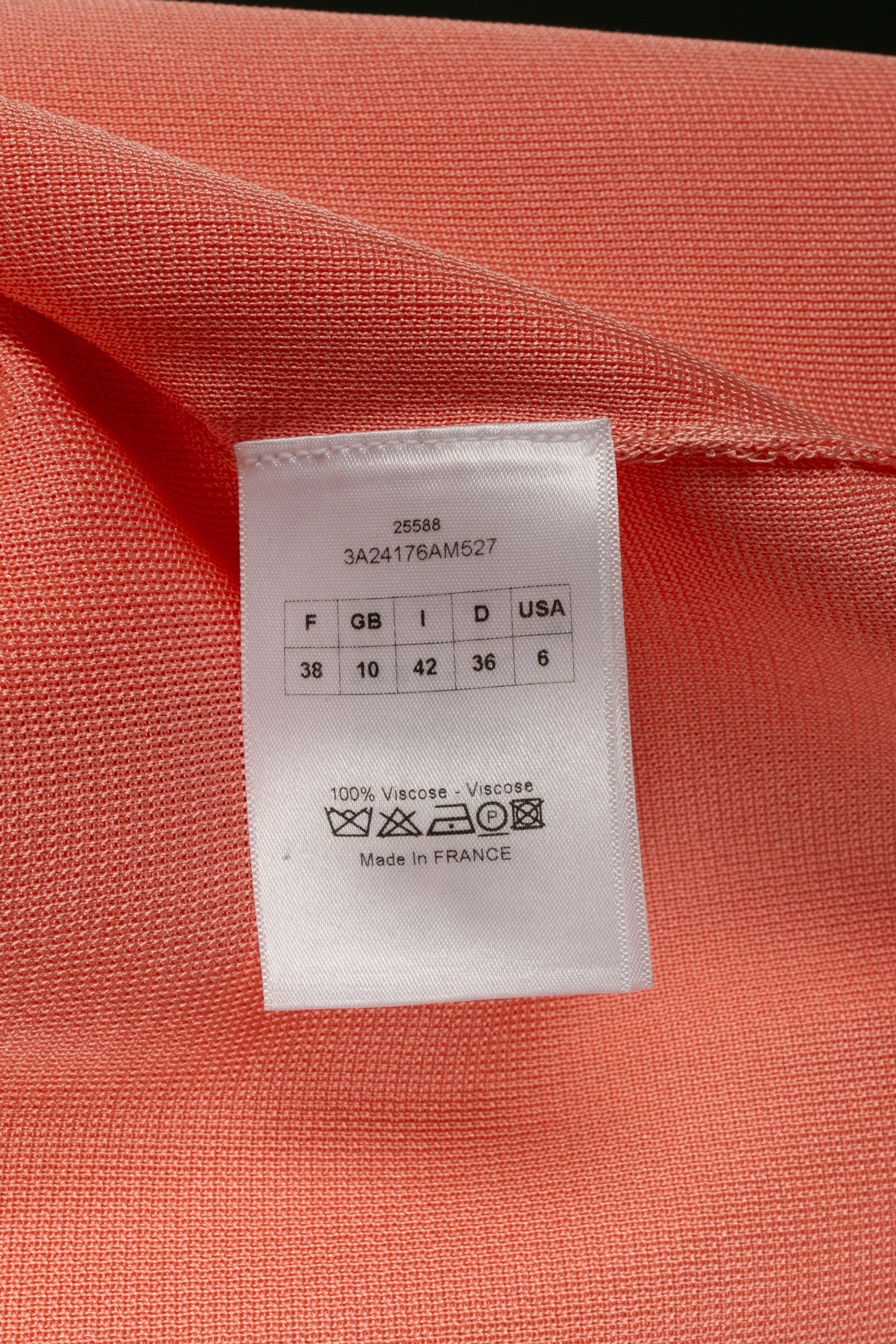 Haut / Twin set rose orangÃƒÆ’Ã‚Â© Dior