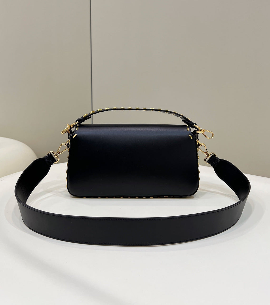 FI Mon Baguette MeGLAMIum Black Bag For Woman 28cm/11in
