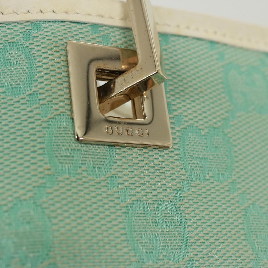 GUCCI GG Canvas Shoulder Bag Light Blue 002 1098 79099