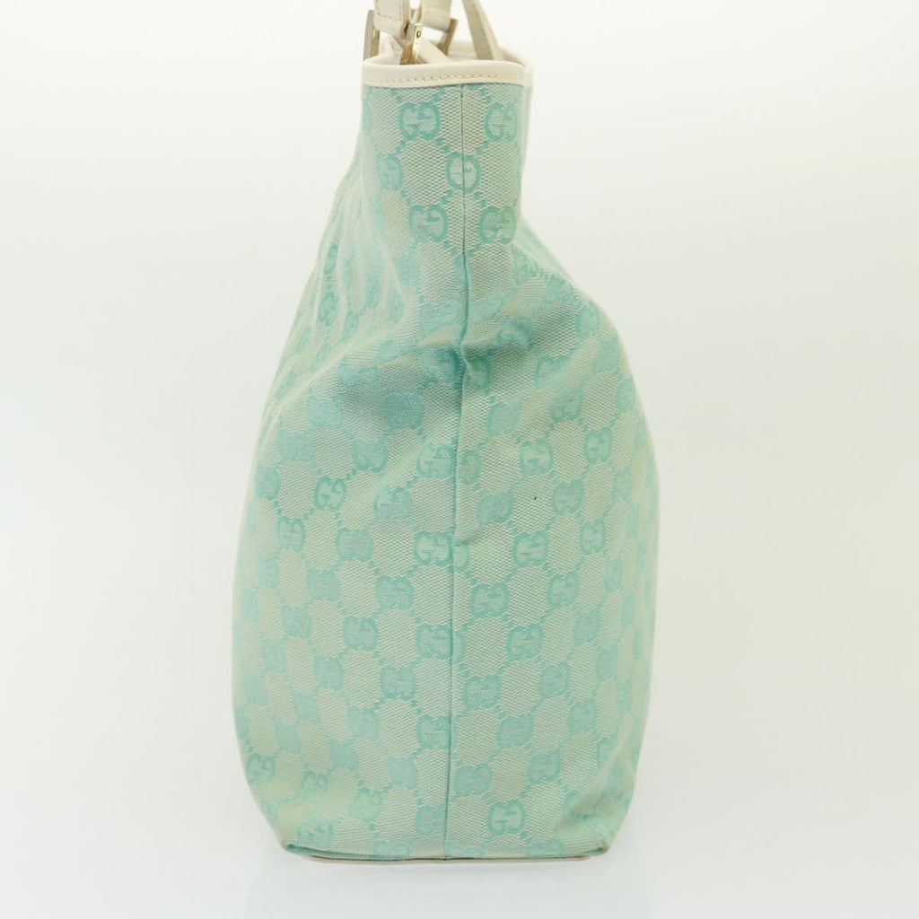 GUCCI GG Canvas Shoulder Bag Light Blue 002 1098 79099