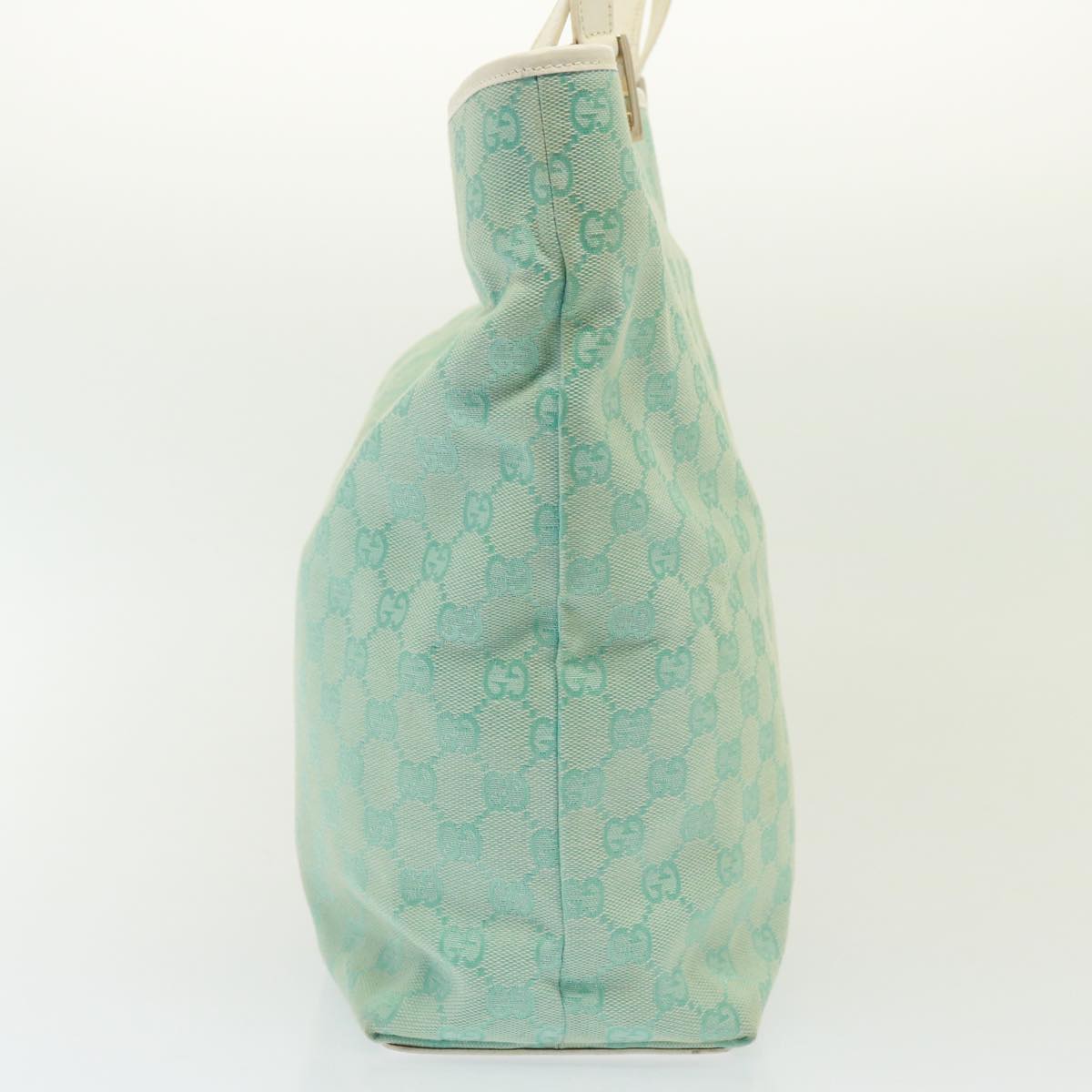 GUCCI GG Canvas Shoulder Bag Light Blue 002 1098 79099