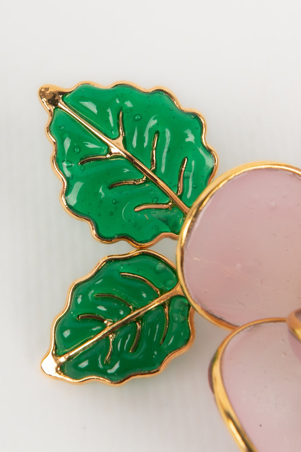 Broche / pendentif en pÃƒÆ’Ã‚Â¢te de verre Augustine