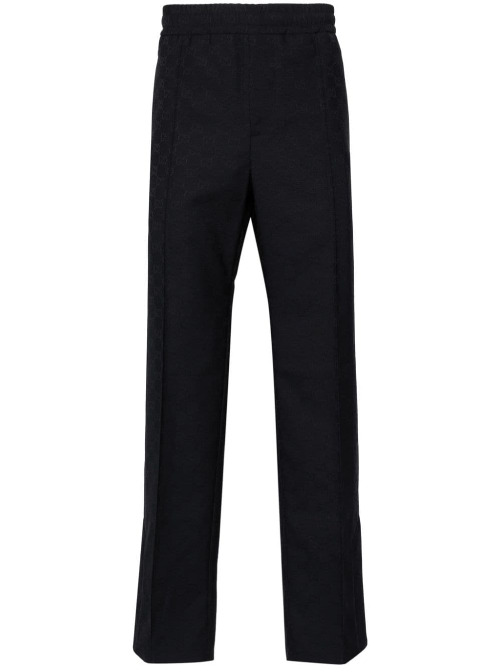 GUCCI Premium Supreme-Jacquard Straight Trousers