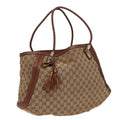 GUCCI GG Canvas Tote Bag Beige 269950 79166