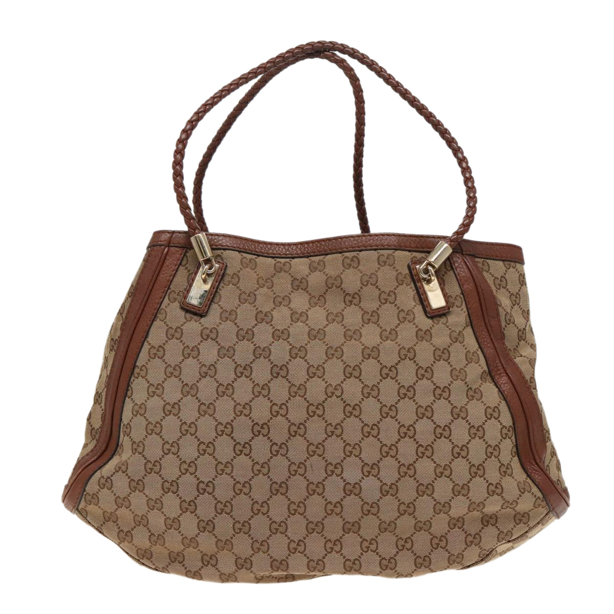 GUCCI GG Canvas Tote Bag Beige 269950 79166