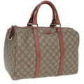 GUCCI GG Supreme Hand Bag PVC Beige 193603 79167