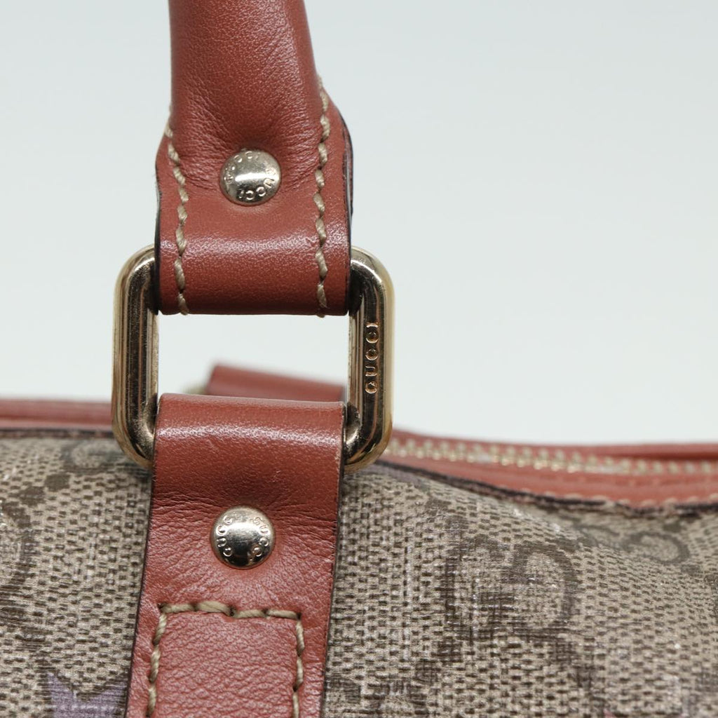 GUCCI GG Supreme Hand Bag PVC Beige 193603 79167
