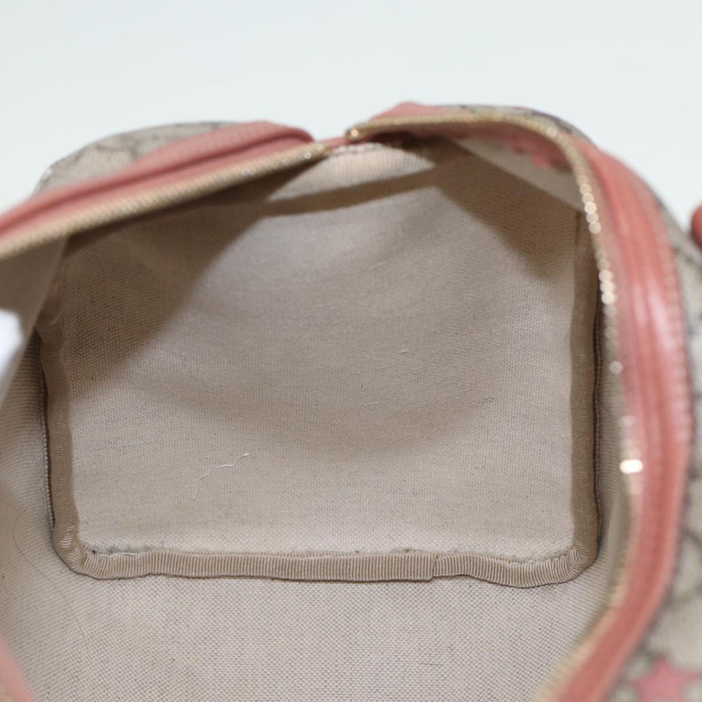 GUCCI GG Supreme Hand Bag PVC Beige 193603 79167