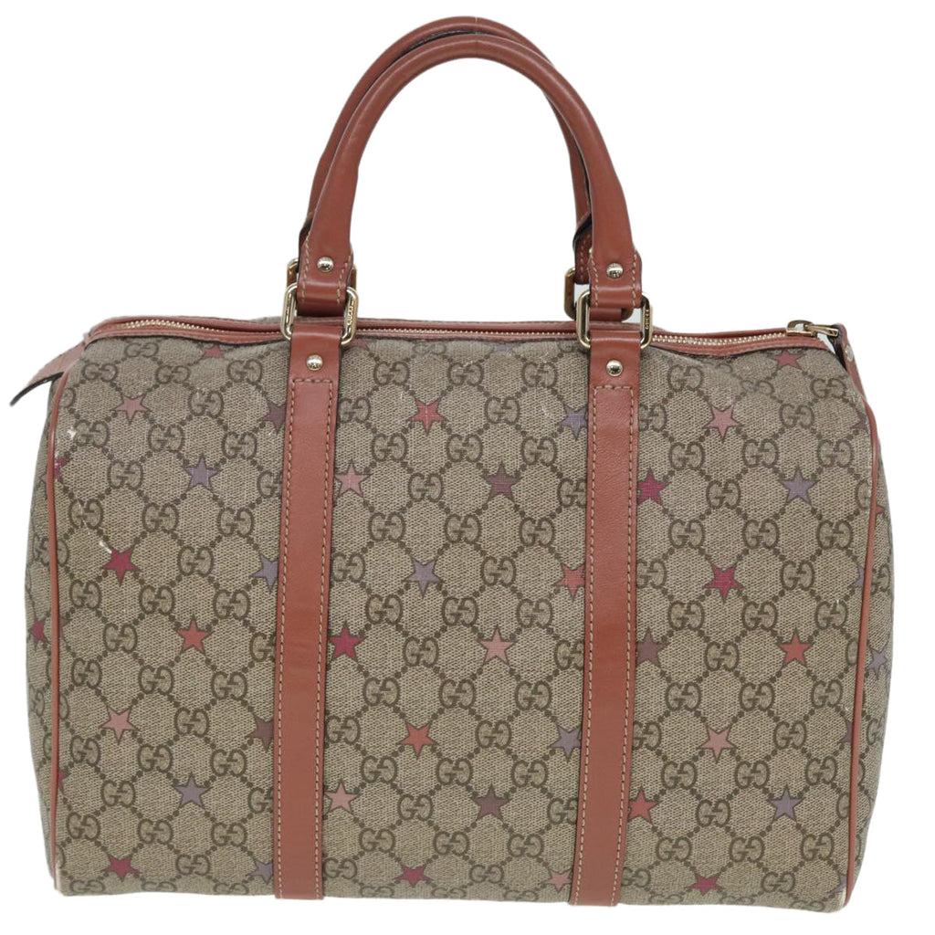 GUCCI GG Supreme Hand Bag PVC Beige 193603 79167