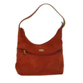GUCCI Shoulder Bag Suede Orange 001 3386 79169