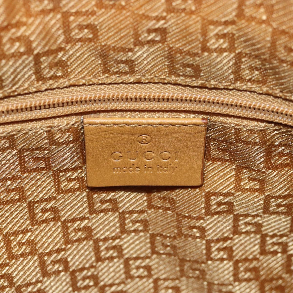GUCCI Shoulder Bag Suede Orange 001 3386 79169